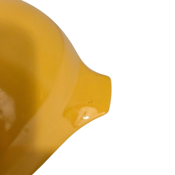 Vintage 1970's Pyrex "Butterfly Gold" Mixing Bowl Yellow Cinderella 443 ~ 2.5 Qu - Picture 9 of 12